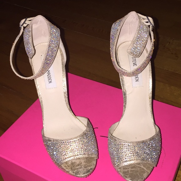 Steve Madden sparkling heels β¨β¨β¨ - Picture 2 of 7